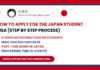 How to Apply for the Japan Student Visa