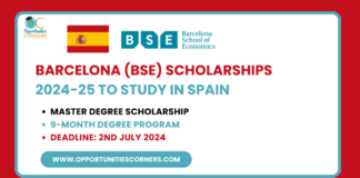Barcelona (BSE) Scholarships 2024