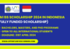 UM ISS Scholarship 2024