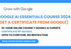 Google AI Essentials Course