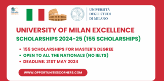 University of Milan Excellence Scholarships