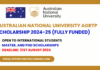 Australian National University AGRTP Scholarship
