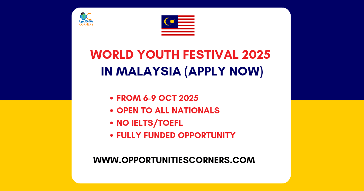 World Youth Festival 2025 in Malaysia (ply Now)