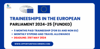 Traineeships in the European Parliament