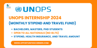 UNOPS Internship 2024