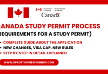 Canada Study Permit Process (Requirements for a Study Permit) Canada Study Permit Process