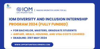 IOM Diversity and Inclusion Internship Program