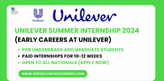 Unilever Summer Internship 2024