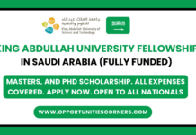 KAUST Scholarship 2027