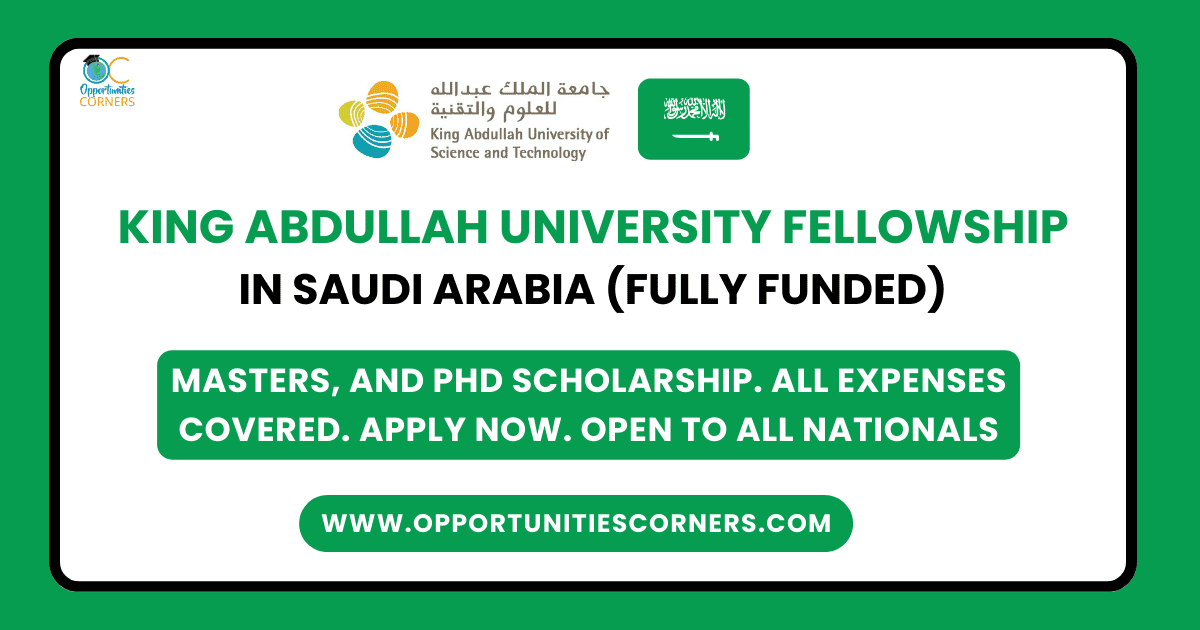 King Abdullah University Scholarship 2026