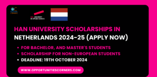 HAN University Scholarships in Netherlands