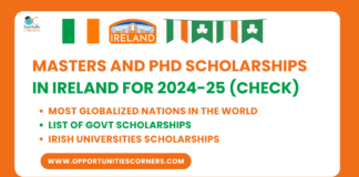 Masters and PhD Scholarships in Ireland