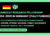 Humboldt Research Fellowship