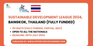 Sustainable Development League 2024