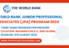 World Bank Junior Professional Associates (JPA) Program 2024