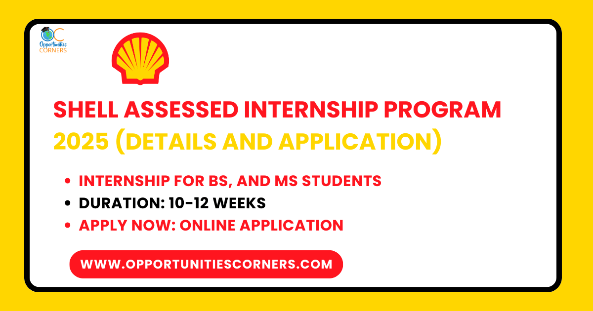 Shell Assessed Internship Program 2025 (Details and Application)