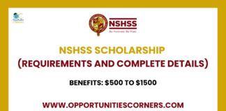 NSHSS Scholarship