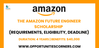 The Amazon Future Engineer Scholarship