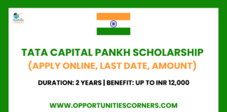 TATA Capital Pankh Scholarship