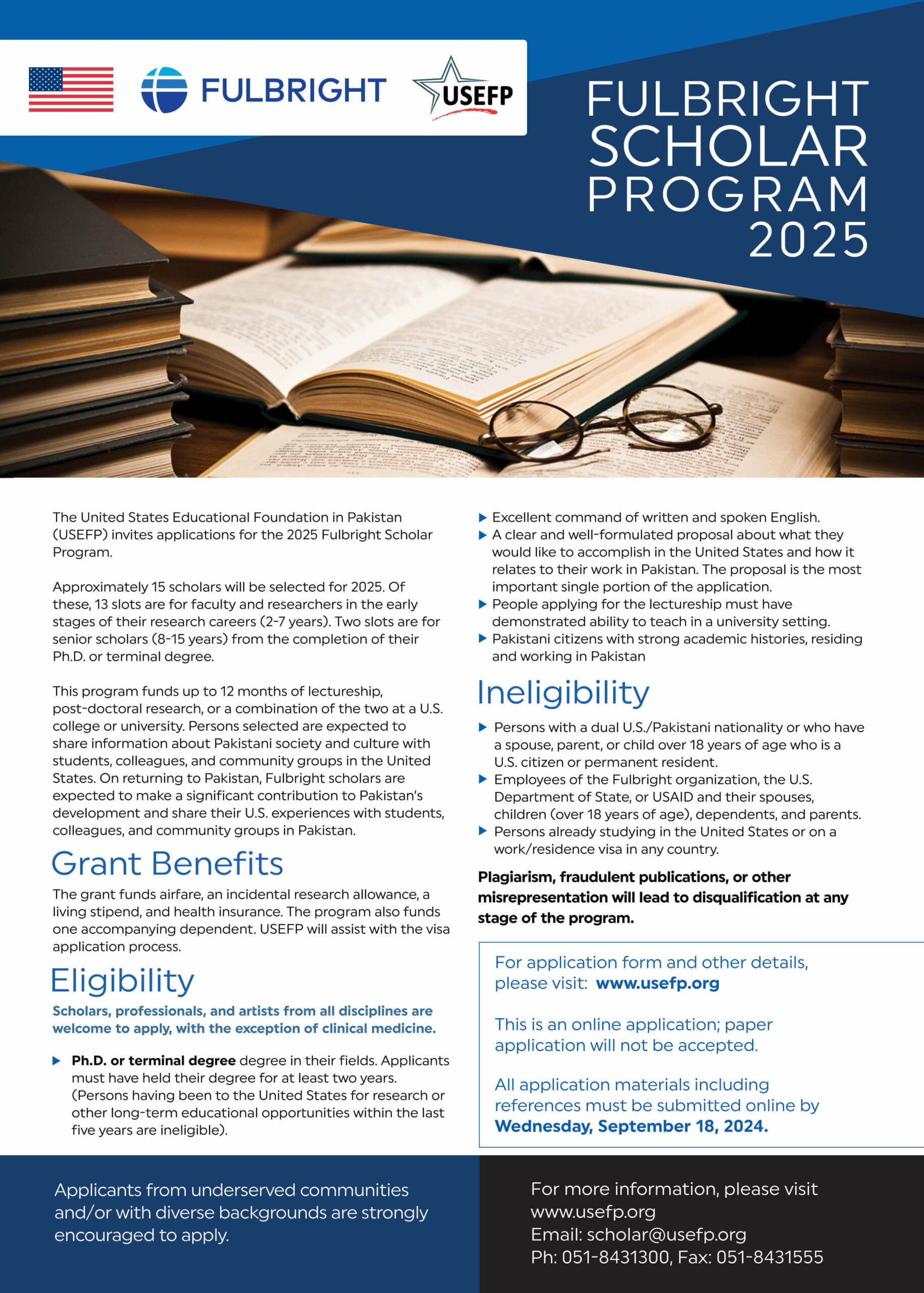 USEFP Fulbright Scholar Program