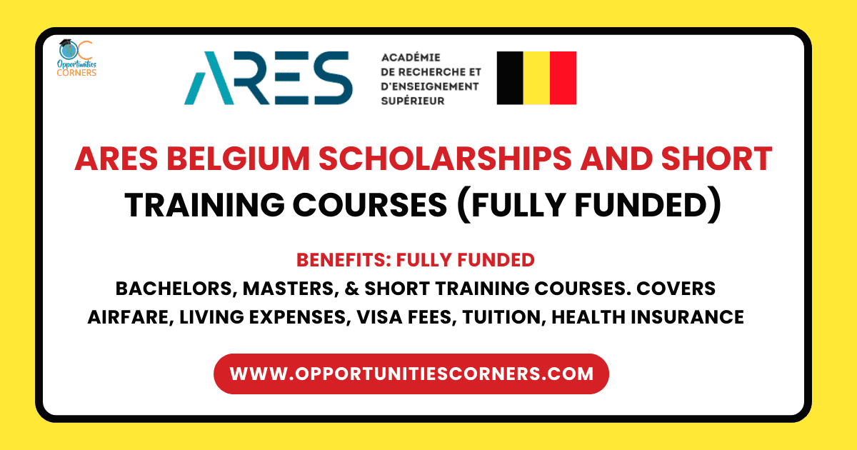 ARES Scholarship in Belgium 2026/27 (Fully Funded)
