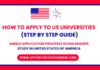How to Apply to US Universities