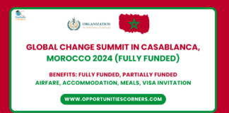 Global Change Summit in Morocco