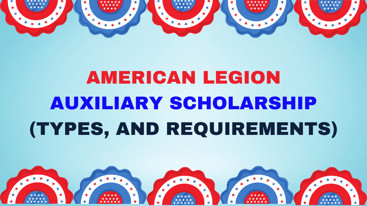 American Legion Auxiliary Scholarship