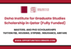 Doha Institute for Graduate Studies Scholarship