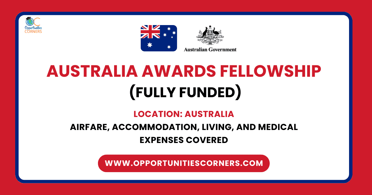 Australia Awards Fellowship 2025 (Round 20)