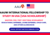 AAUW International Fellowship 2026