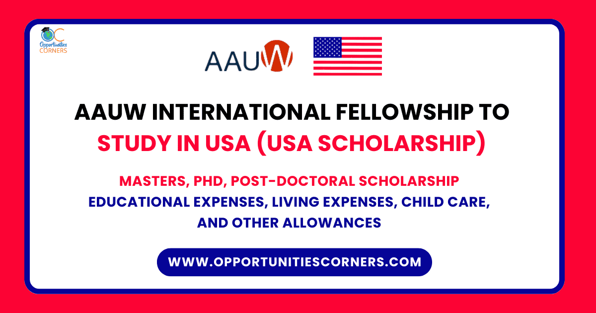 AAUW International Fellowship 2026