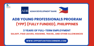 ADB Young Professional Program 2026