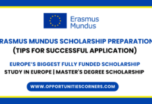 Preparation for Erasmus Mundus Scholarship 2026/28 (Hidden Points) Erasmus Mundus Scholarship Preparation