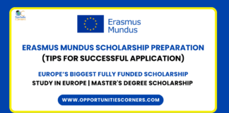 Erasmus Mundus Scholarship Preparation