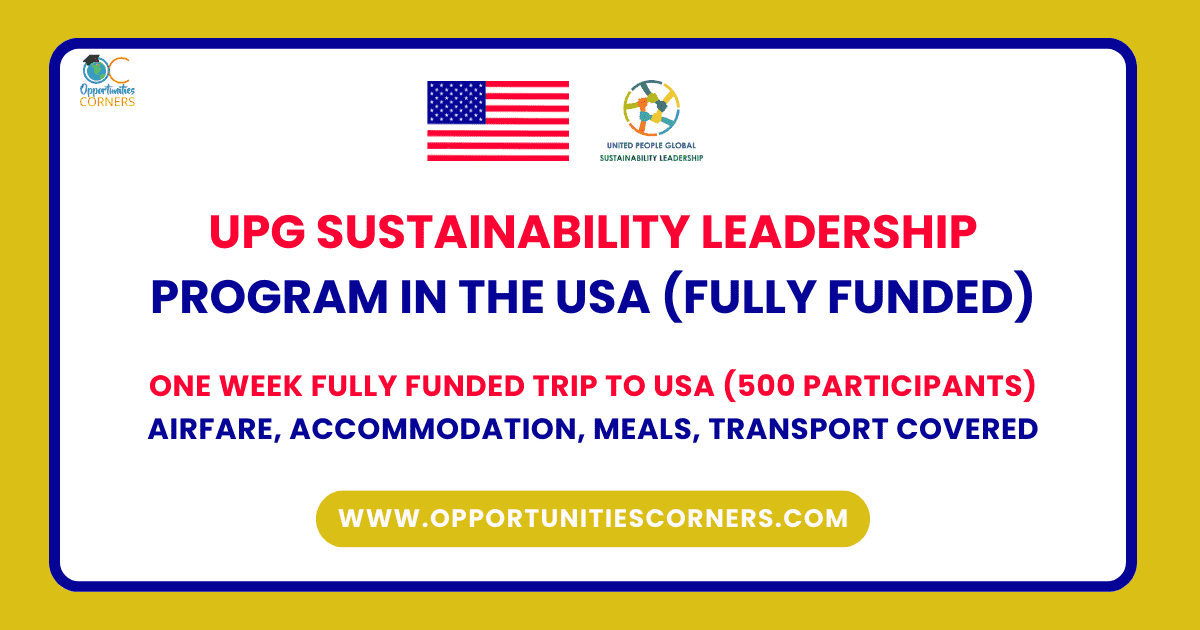 UPG Sustainability Leadership Program