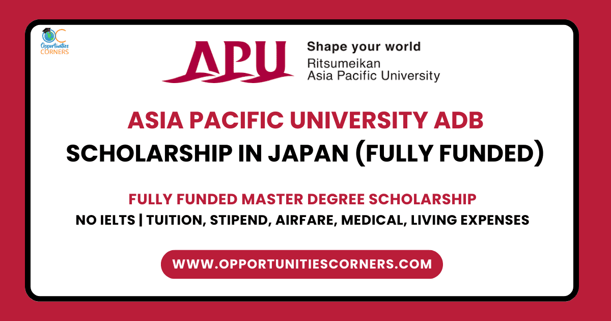 Asia Pacific University ADB Scholarship 2025 in Japan (Fully Funded)