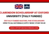 Clarendon Scholarship 2026