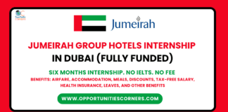 Jumeirah Group Hotels Internship