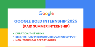 Google BOLD Internship Program