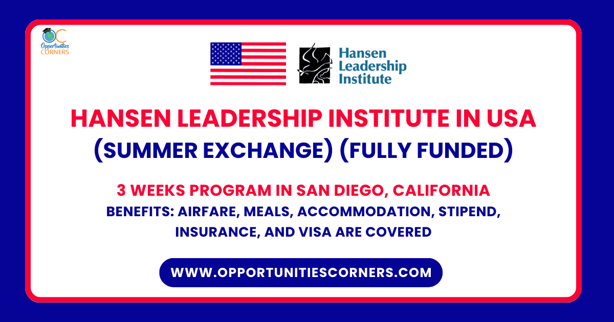 Hansen Leadership Institute 2026