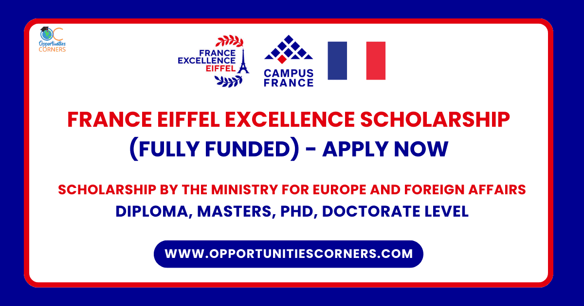 2025 France Eiffel Excellence Scholarship