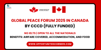 Global Peace Forum 2025 in Canada
