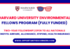 Harvard Environmental Fellows Program 2026 (Fully Funded)