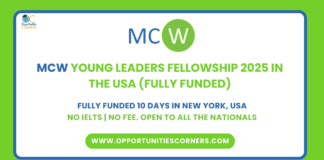MCW Young Leaders Fellowship 2025