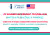 LPI Summer Internship
