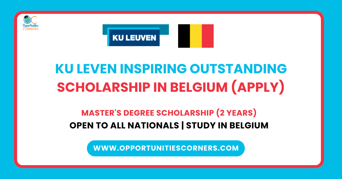 KU Leven Inspiring Outstanding Scholarship