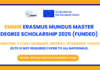 EMMIR Erasmus Mundus Master Degree Scholarship