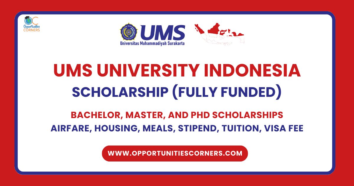 UMS Indonesia Scholarship 2025