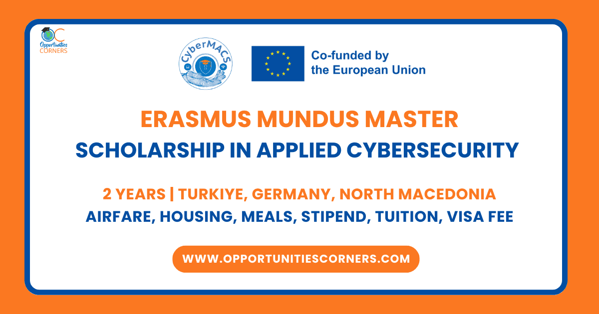 Erasmus Mundus CYBERMACS Scholarship